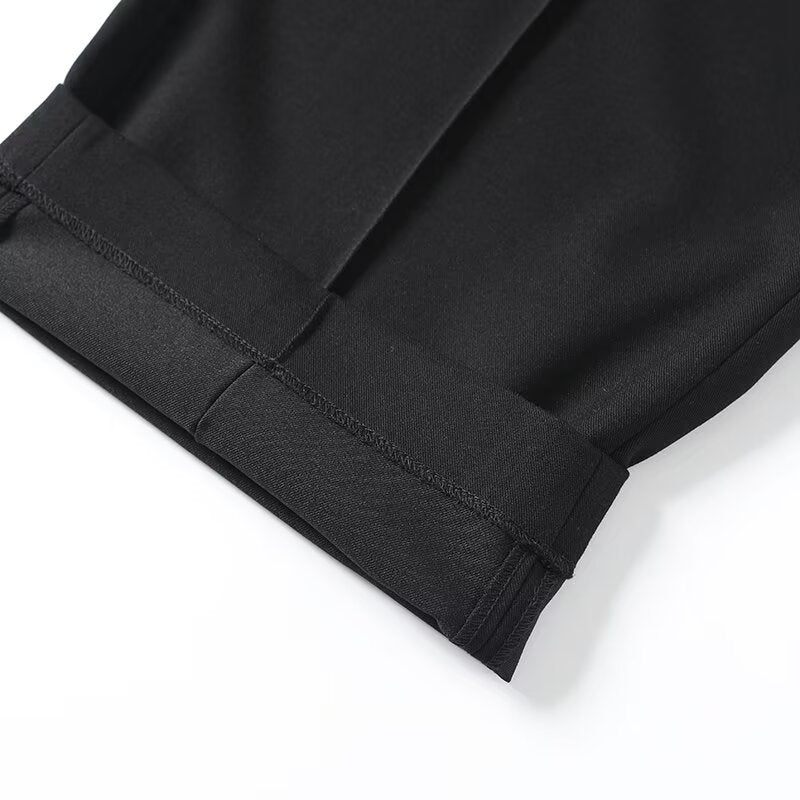 Women's lantern version casual curved knife pants
