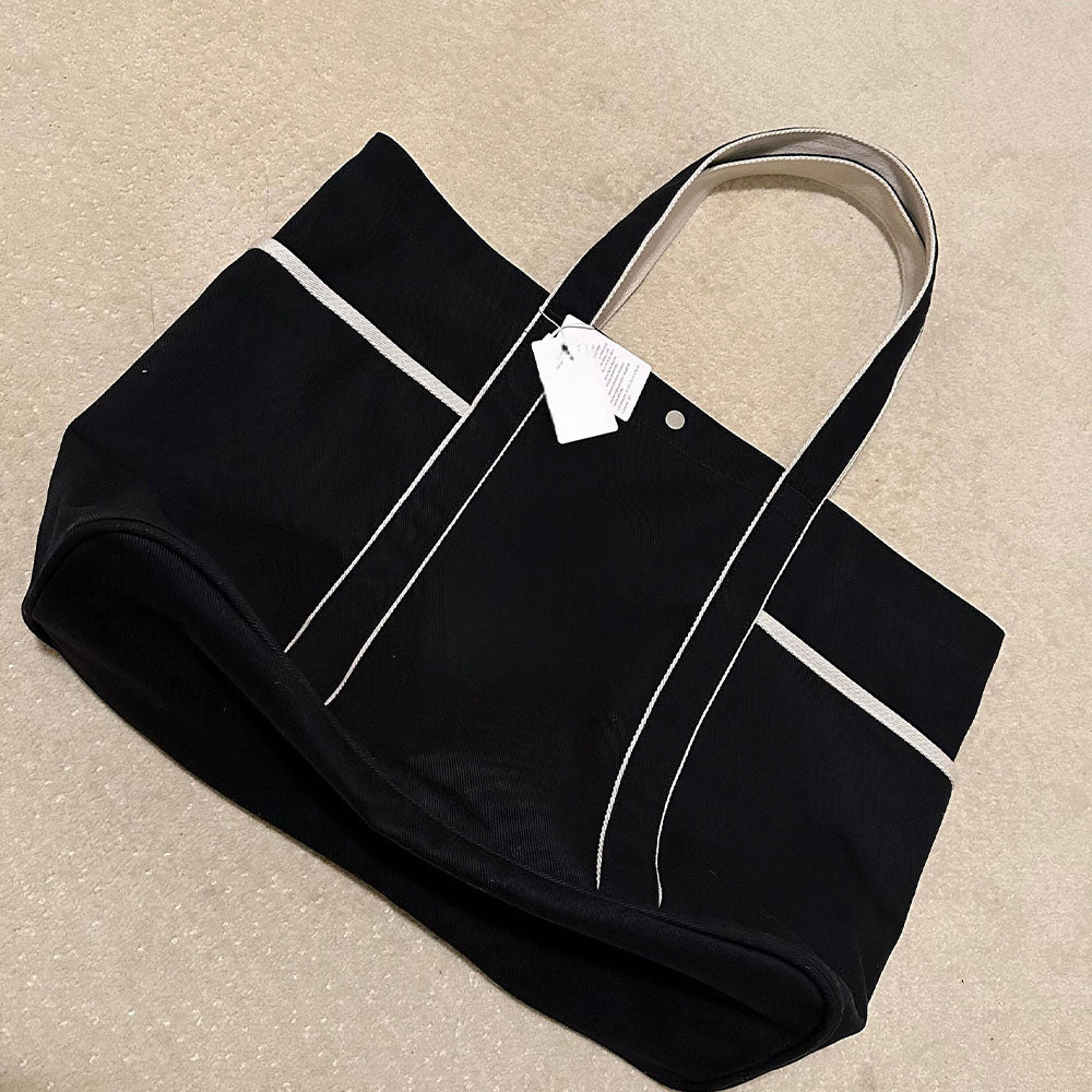 #399 New Casual Joker Multi-pocket Design Canvas Handbag Tote Bag Yoga Bag
